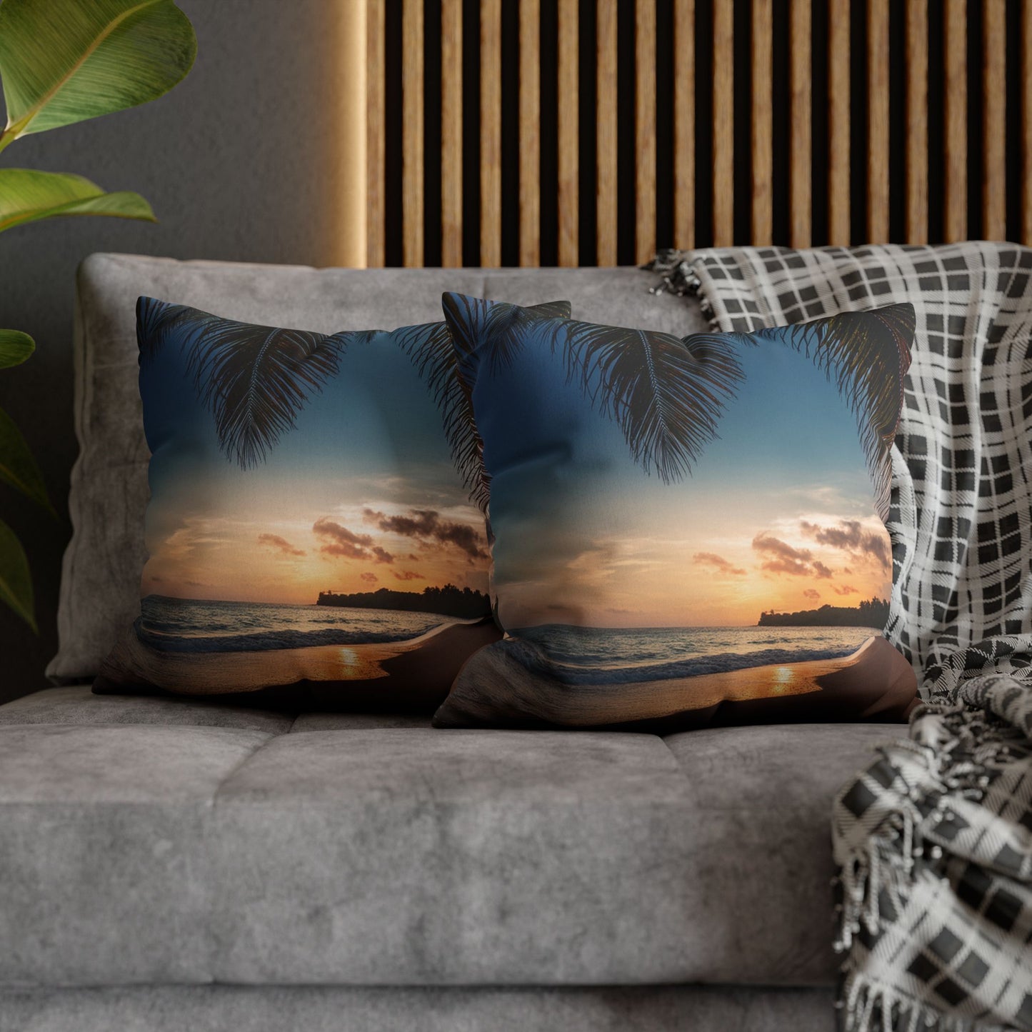 Beach Pillow Case