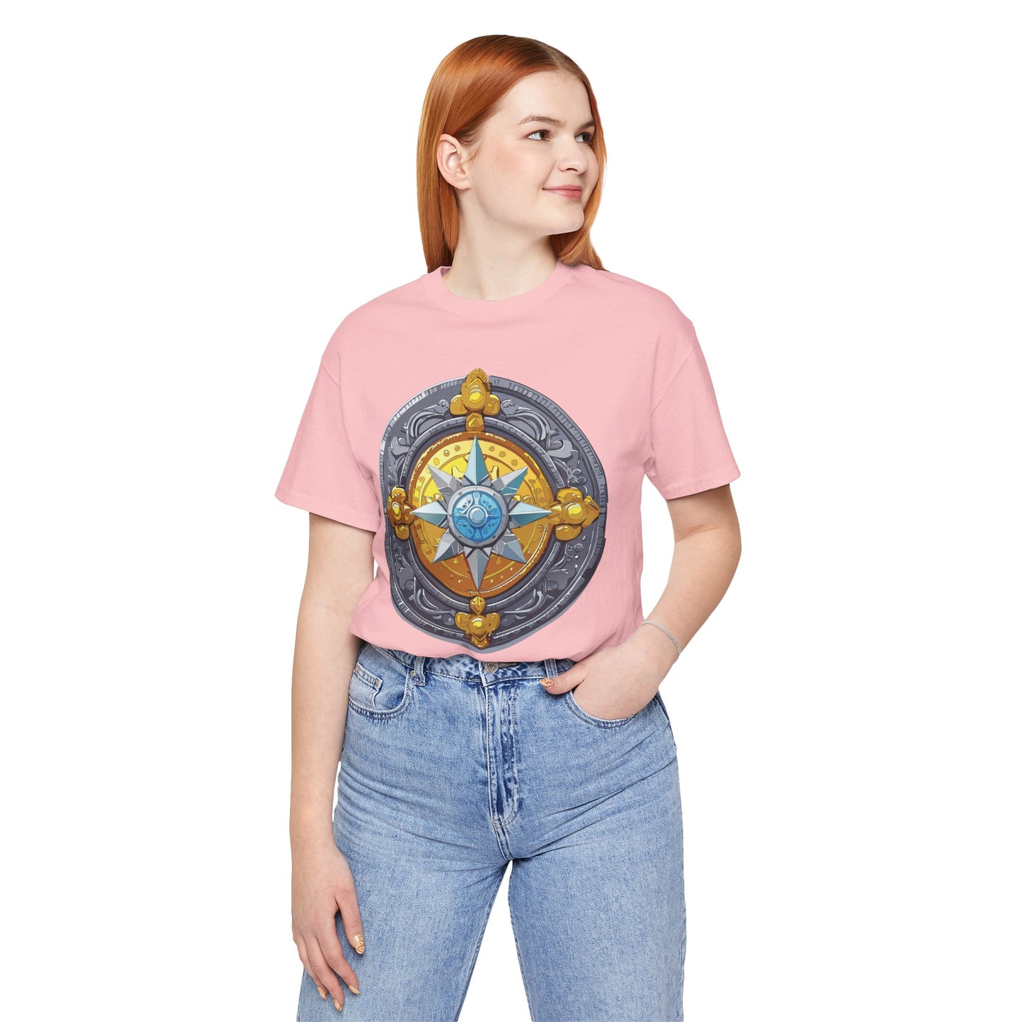 Coin Shirt, Shirt with Coin, Tee Shirt with Gold Coin, Shirt with Antique Coin