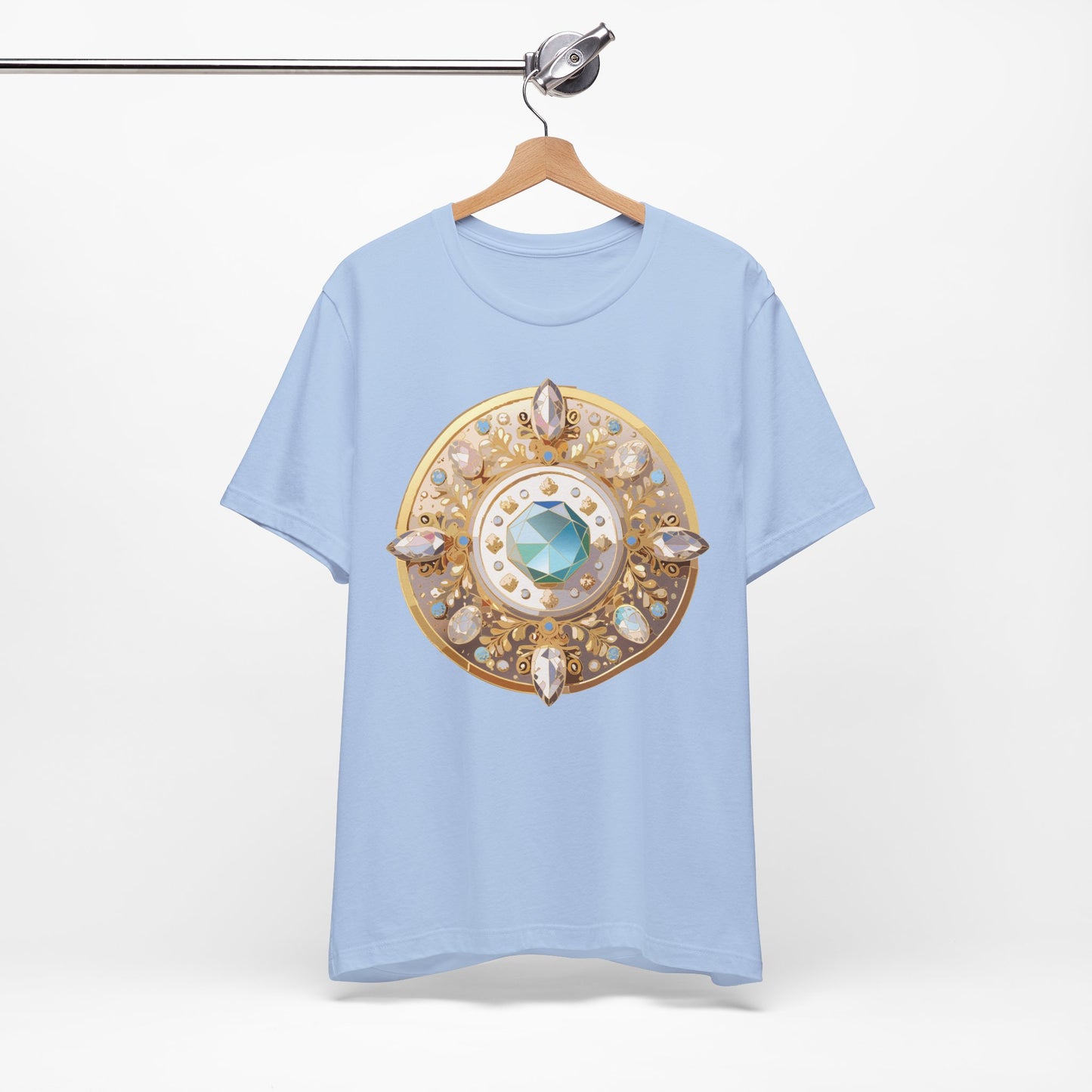 Medallion Shirt, Shirt with Medallion, Tee Shirt with Medal