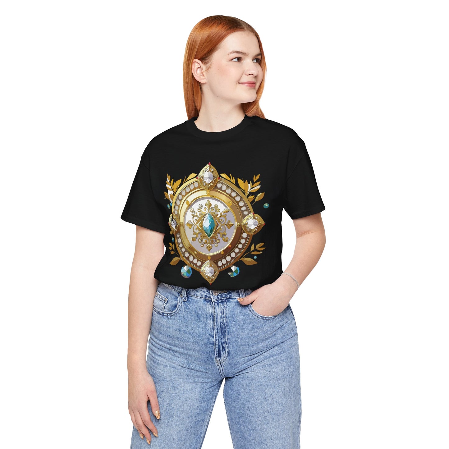 Medallion Shirt, Shirt with Medallion, Tee Shirt with Medal