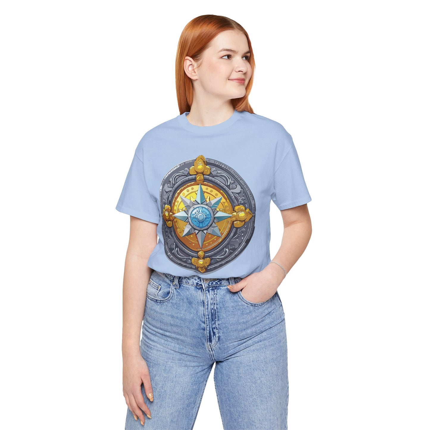 Coin Shirt, Shirt with Coin, Tee Shirt with Gold Coin, Shirt with Antique Coin