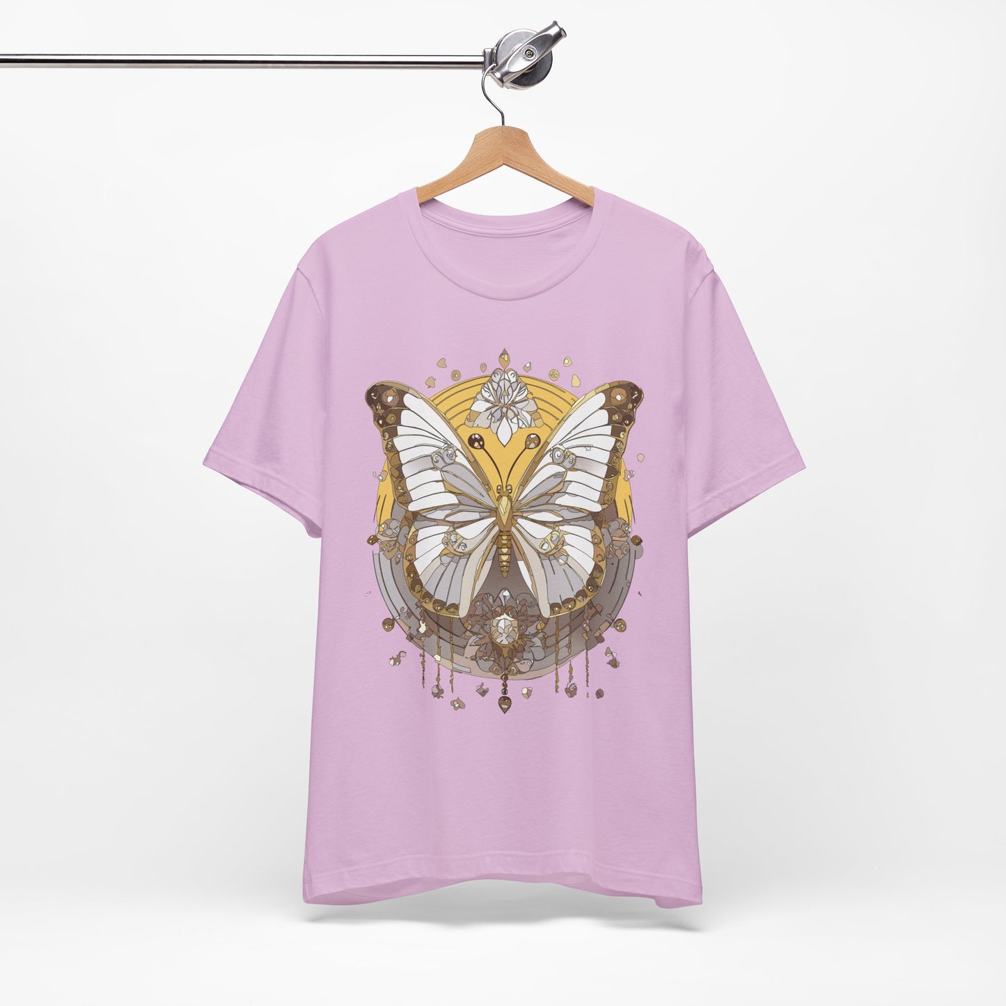 Butterfly Shirt, Shirt with Butterfly, Tee Shirt with Antique Butterfly