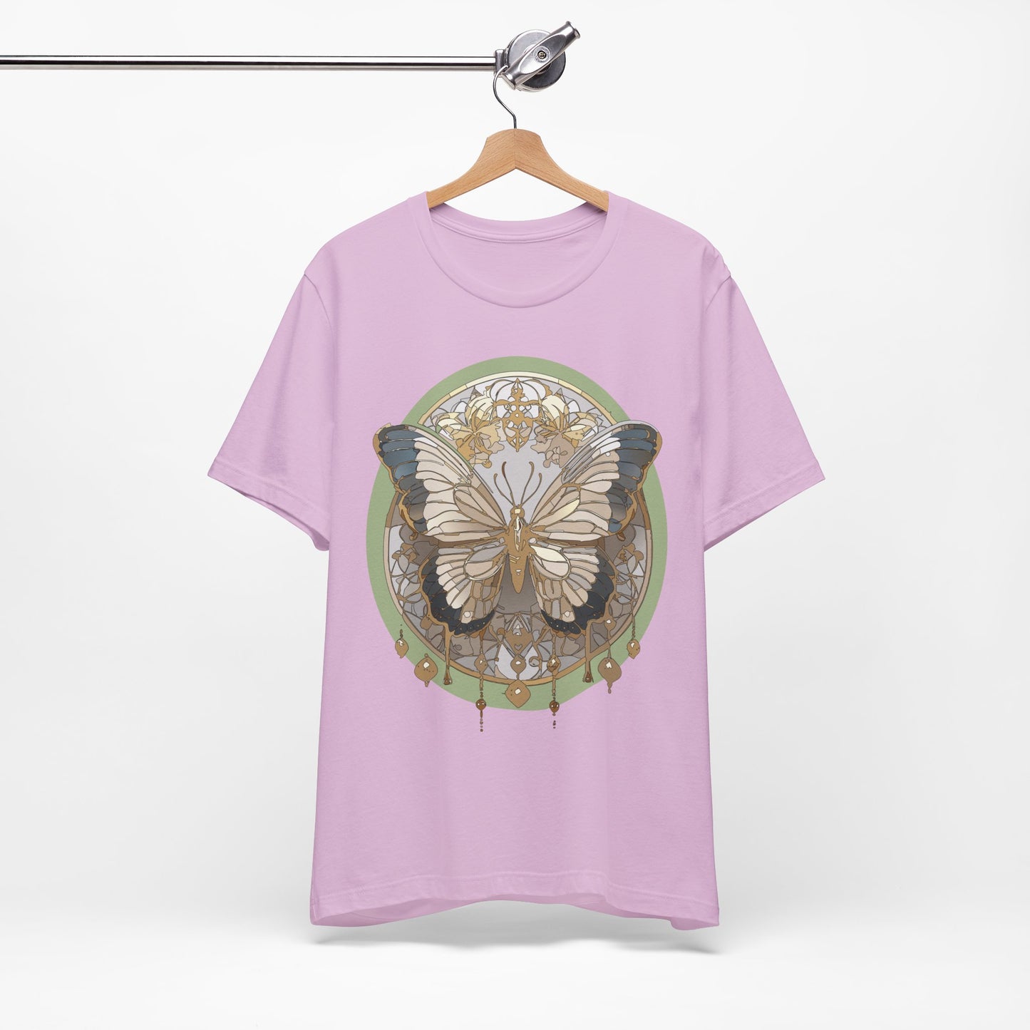 Butterfly Shirt, Shirt with Butterfly, Tee Shirt with Antique Butterfly