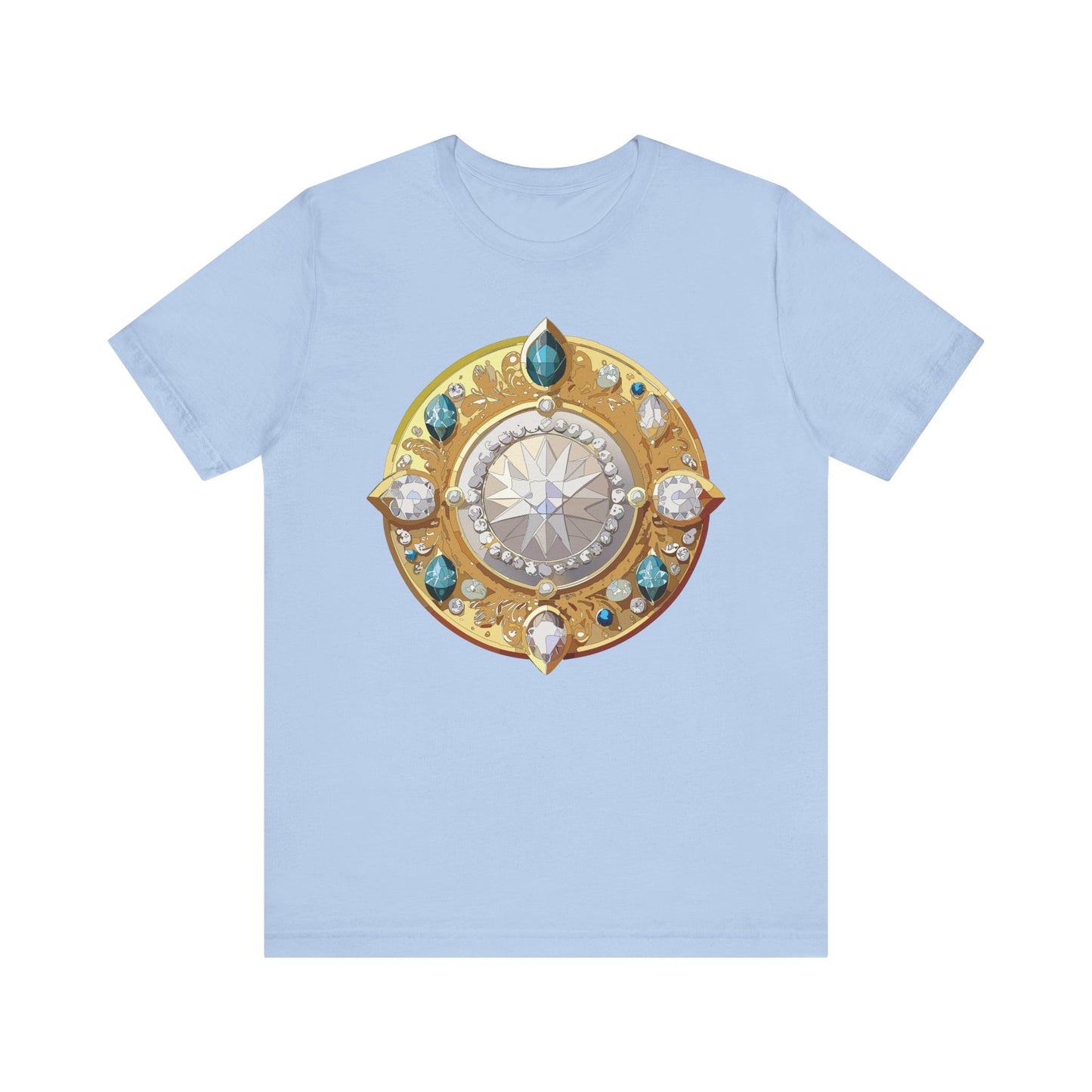 Medallion Shirt, Shirt with Medallion, Tee Shirt with Medal
