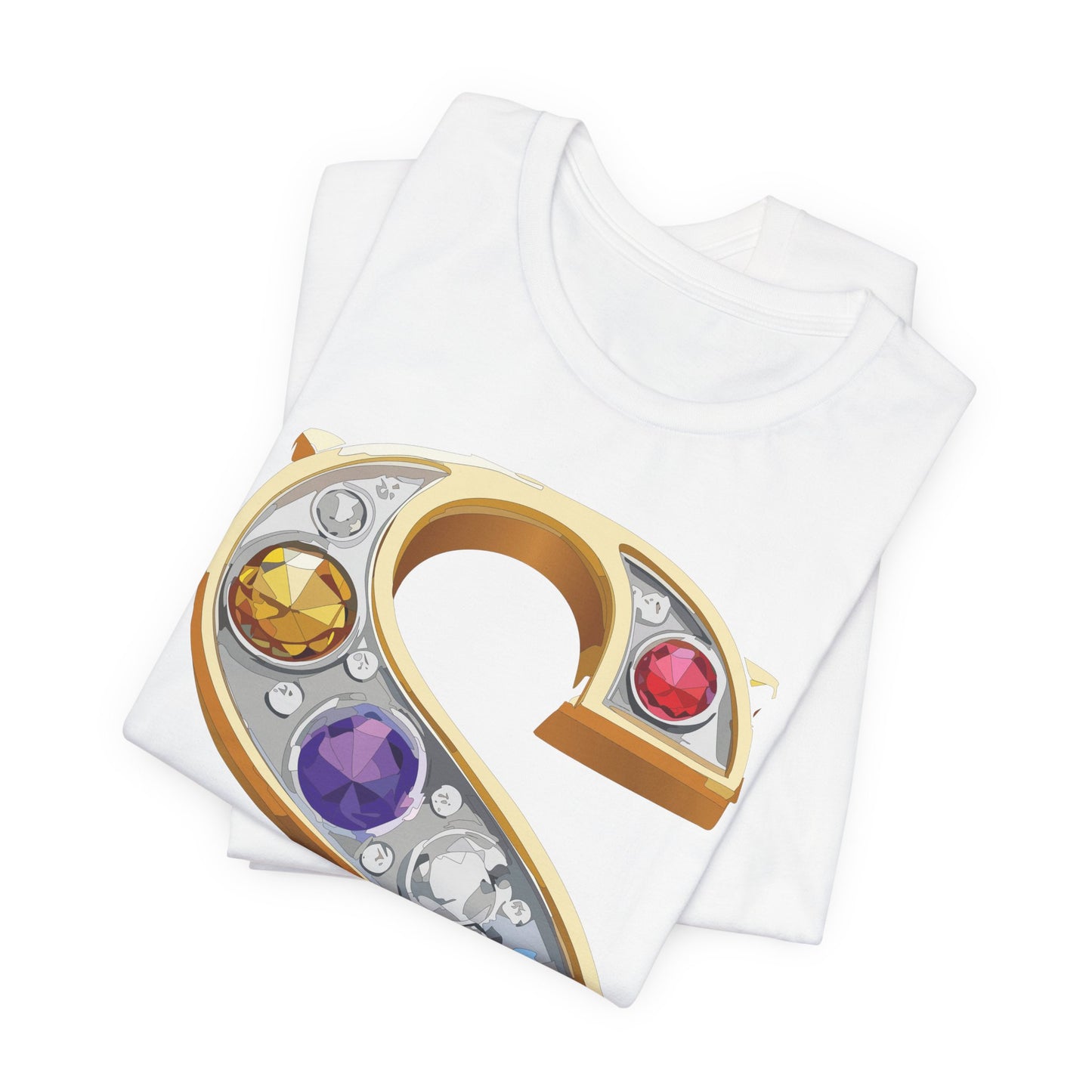 Letter Shirt, Shirt with Letters, Tee Shirt with Gold Letter, Shirt with Antique Letters