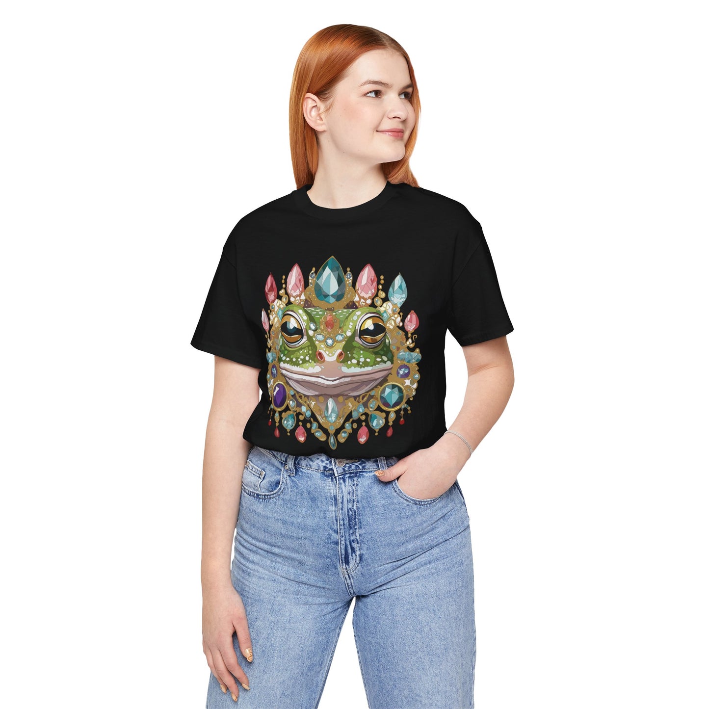 Animal Shirt, Shirt with Animal, Tee Shirt with Gold Animal Medal, Shirt with Antique Animal Medallion