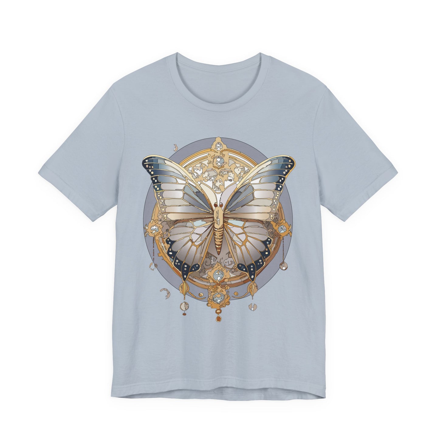 Butterfly Shirt, Shirt with Butterfly, Tee Shirt with Antique Butterfly