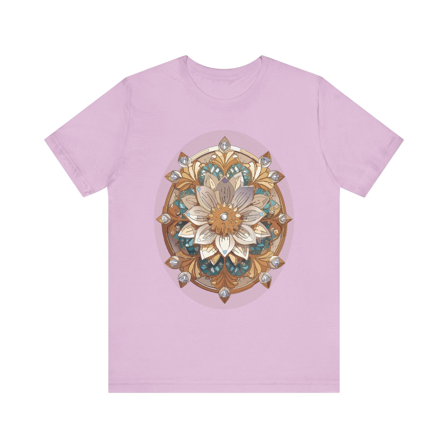 Floral Shirt, Flower Shirt, Tee Shirt with Antique Flower