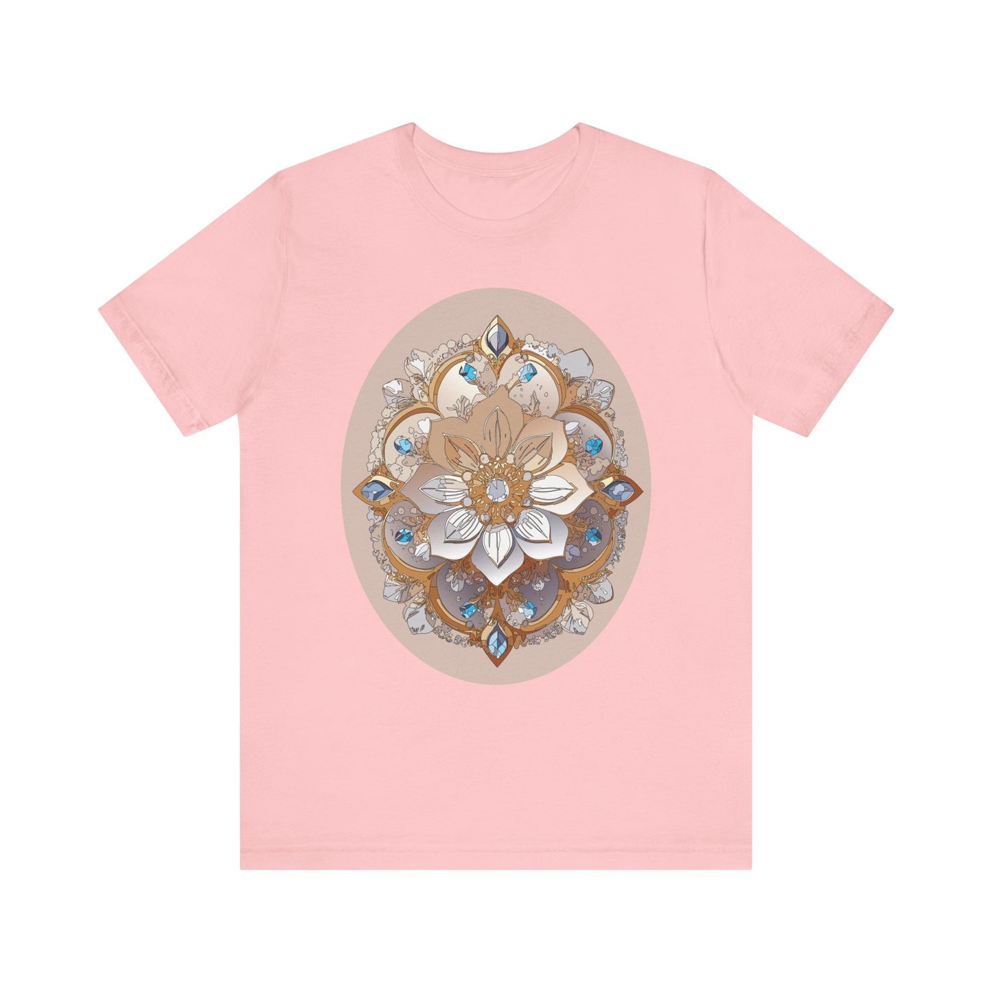 Floral Shirt, Flower Shirt, Tee Shirt with Antique Flower