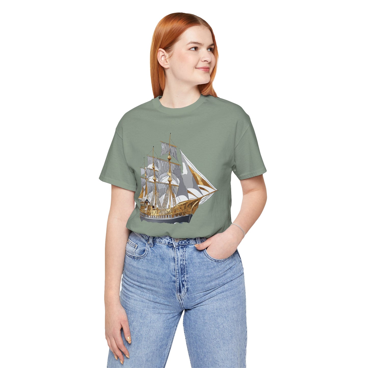 Ship Shirt, Shirt with Ship, Tee shirt with Ship