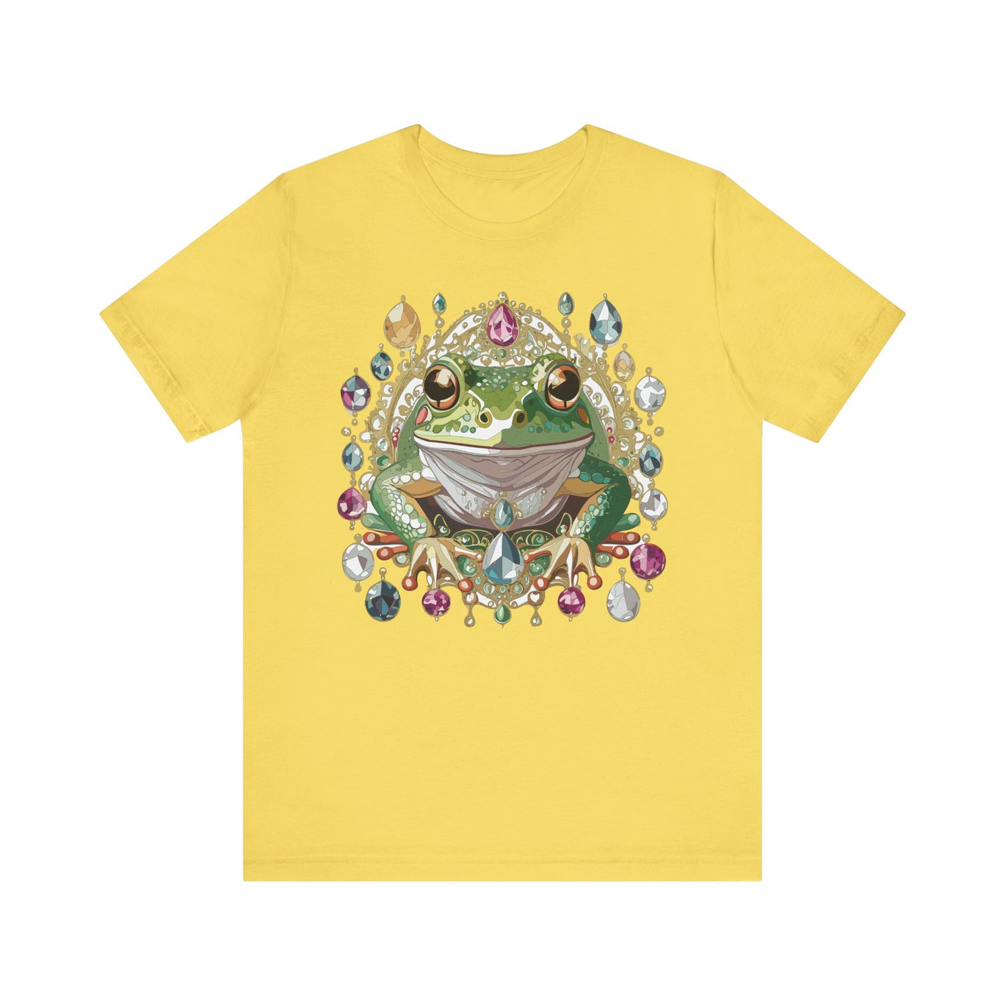 Animal Shirt, Shirt with Animal, Tee Shirt with Gold Animal Medal, Shirt with Antique Animal Medallion