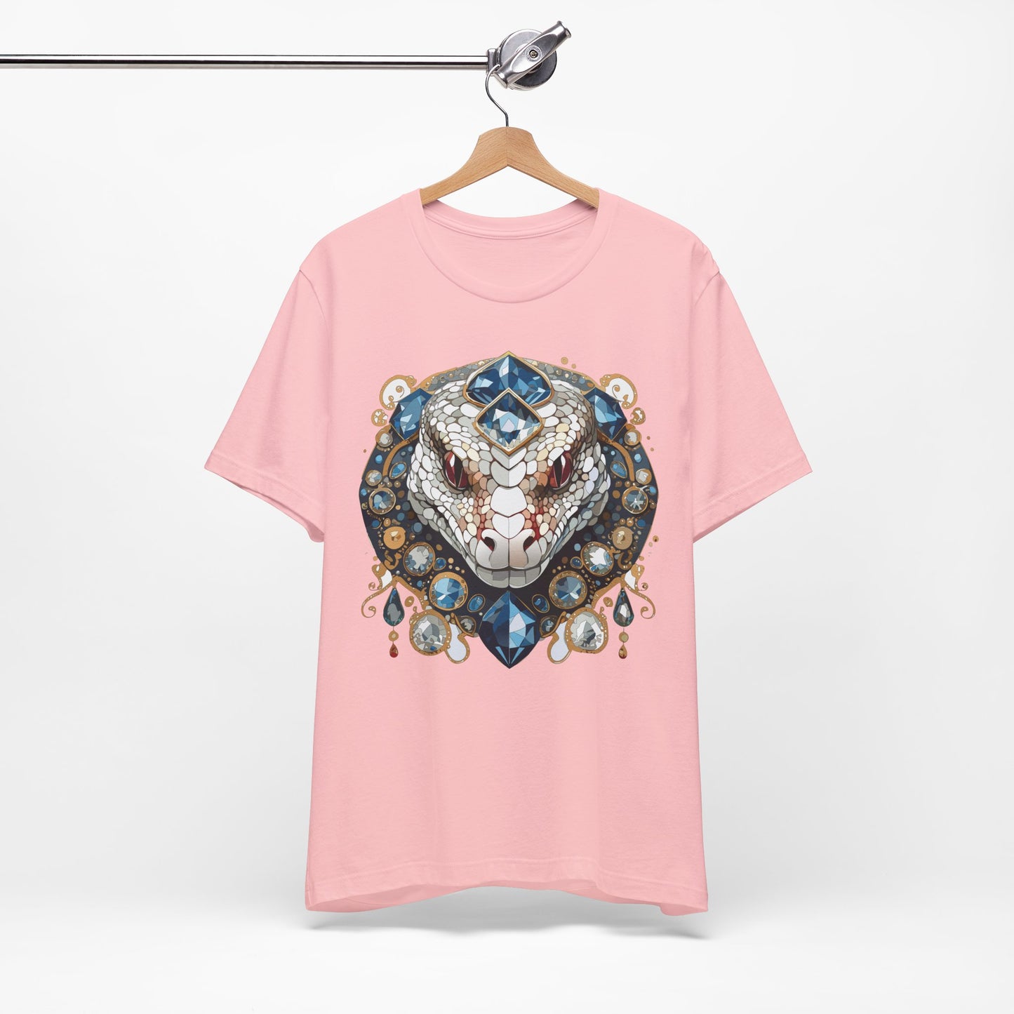 Animal Shirt, Shirt with Animal, Tee Shirt with Gold Animal Medal, Shirt with Antique Animal Medallion