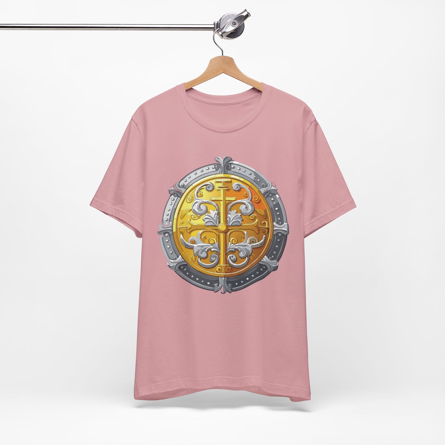 Coin Shirt, Shirt with Coin, Tee Shirt with Gold Coin, Shirt with Antique Coin