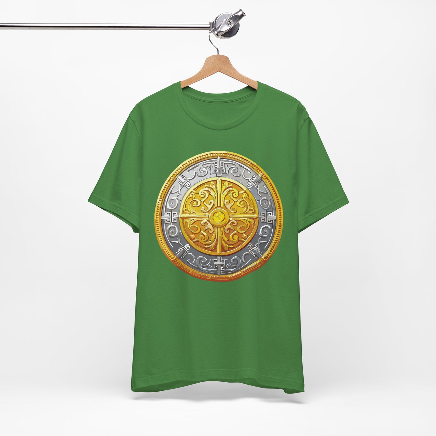 Coin Shirt, Shirt with Coin, Tee Shirt with Gold Coin, Shirt with Antique Coin
