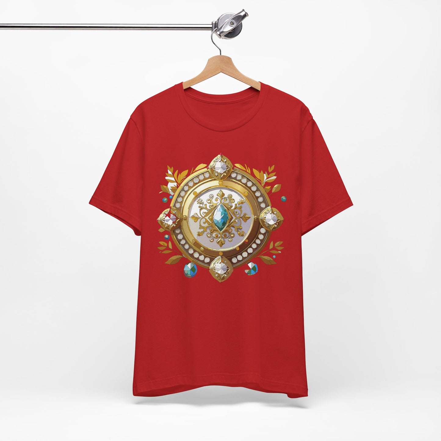 Medallion Shirt, Shirt with Medallion, Tee Shirt with Medal
