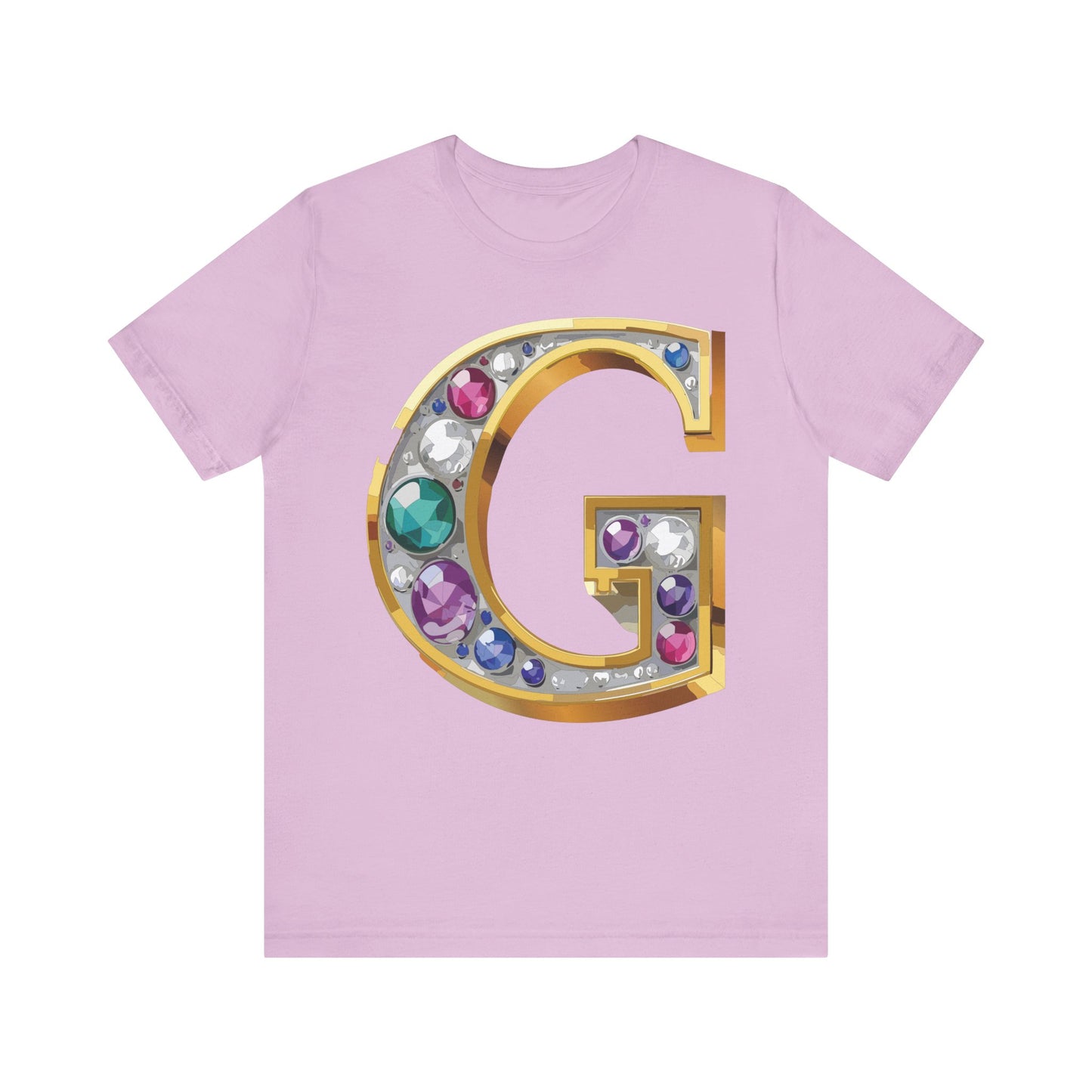Letter Shirt, Shirt with Letters, Tee Shirt with Gold Letter, Shirt with Antique Letters