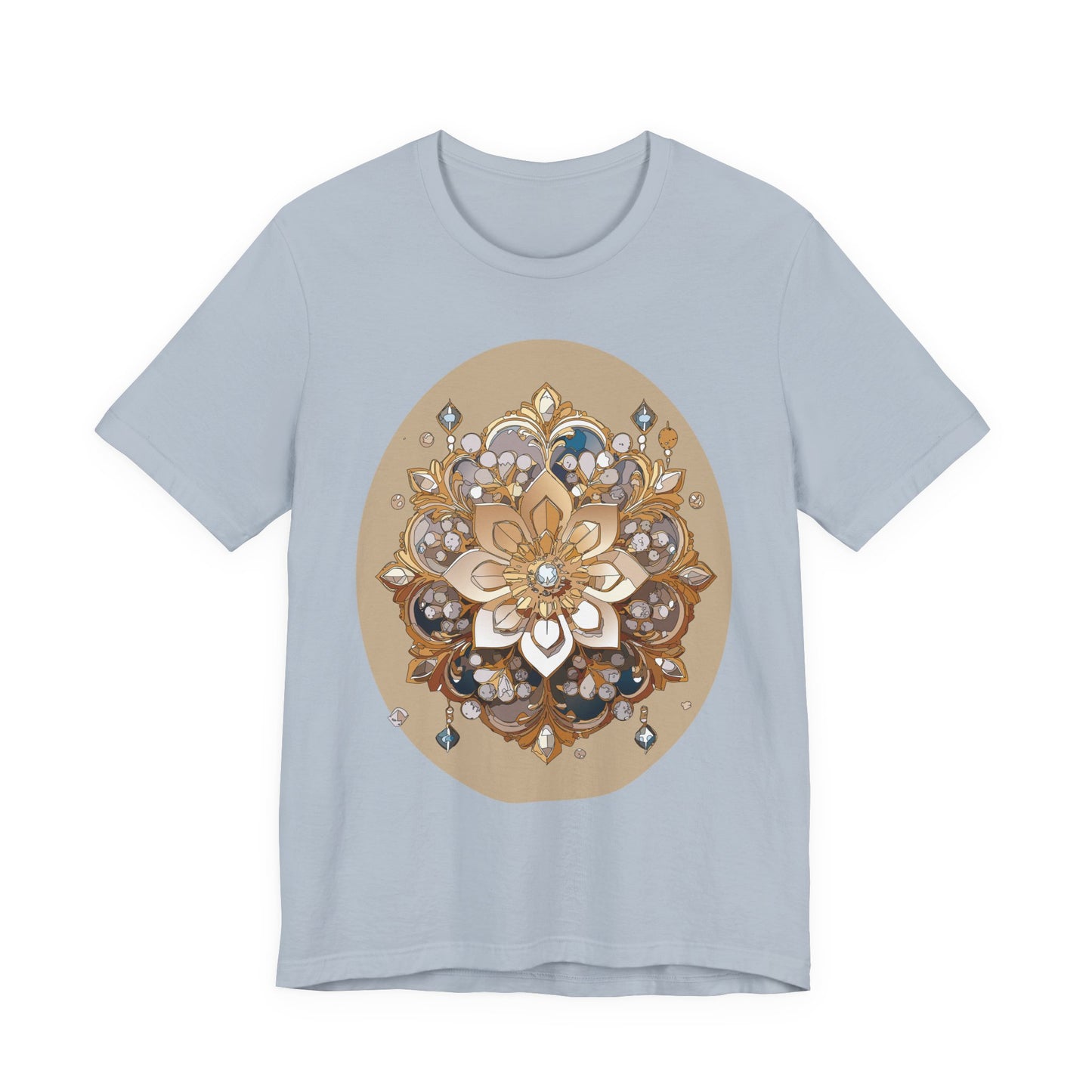 Floral Shirt, Flower Shirt, Tee Shirt with Antique Flower