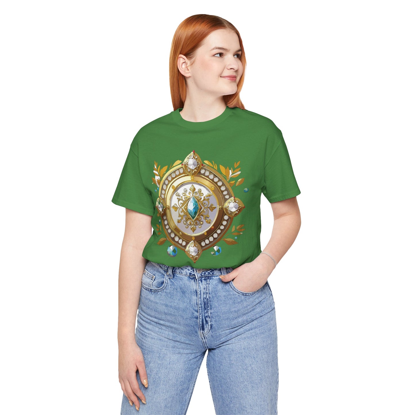 Medallion Shirt, Shirt with Medallion, Tee Shirt with Medal