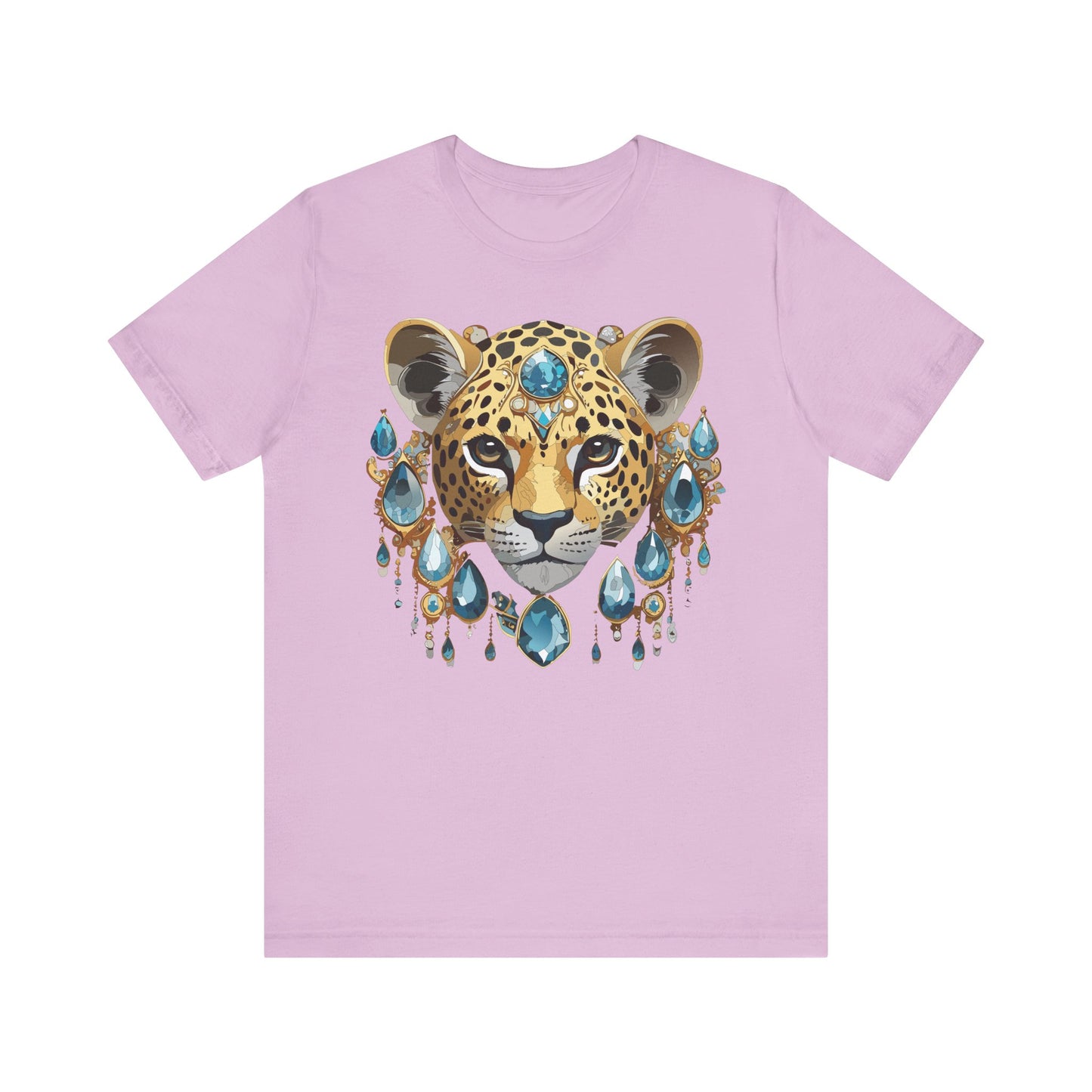 Animal Shirt, Shirt with Animal, Tee Shirt with Gold Animal Medal, Shirt with Antique Animal Medallion