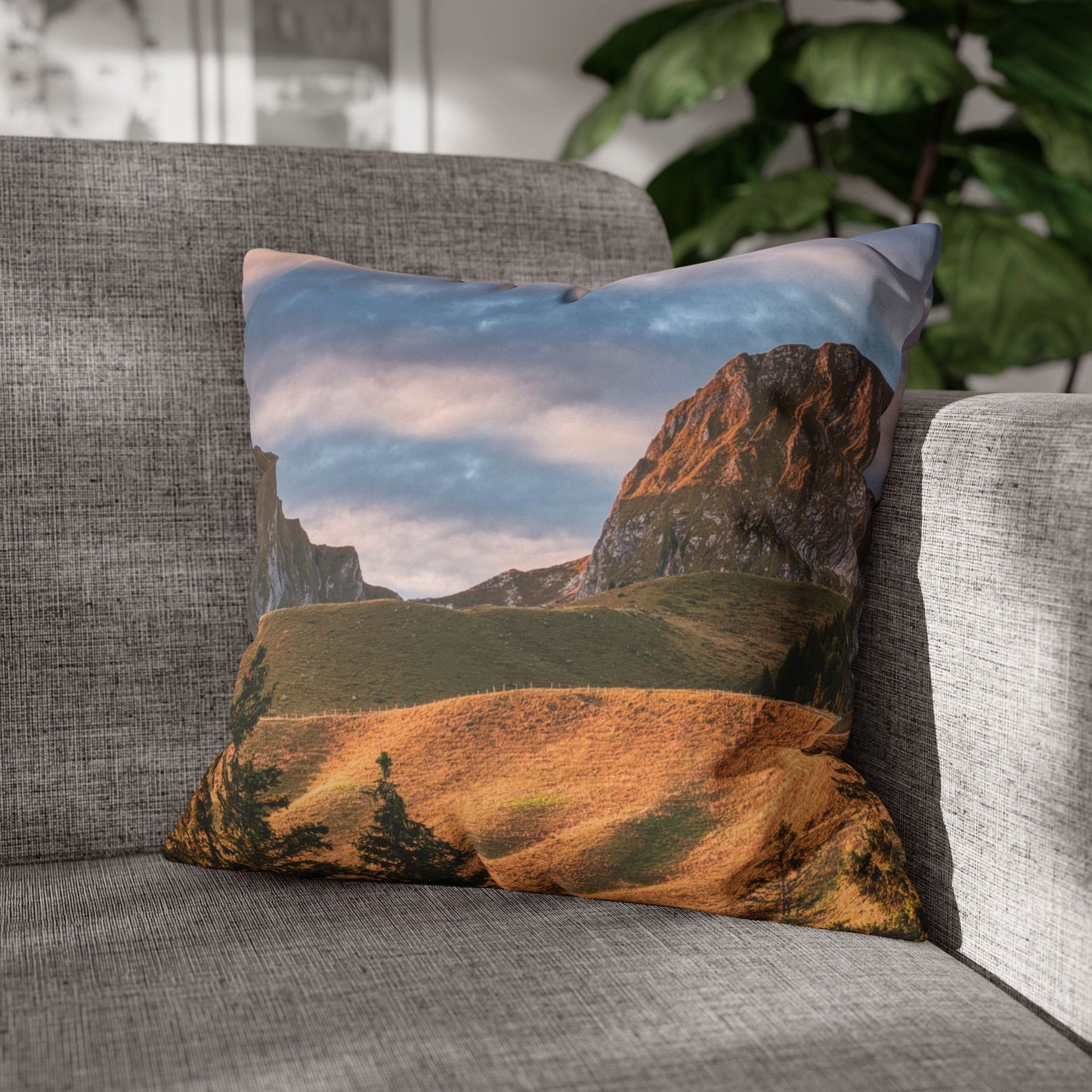 Landscape Pillow Cover