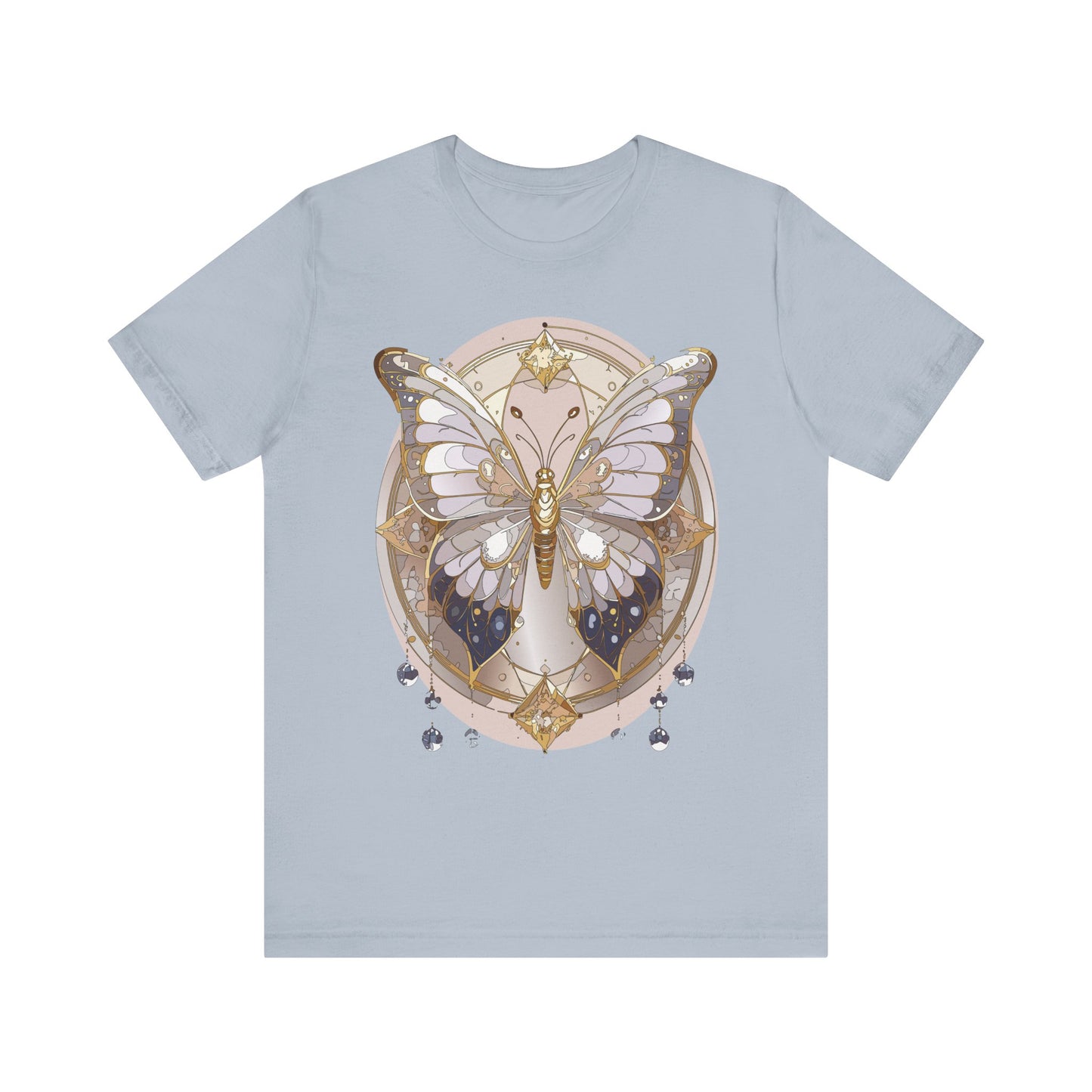 Butterfly Shirt, Shirt with Butterfly, Tee Shirt with Antique Butterfly