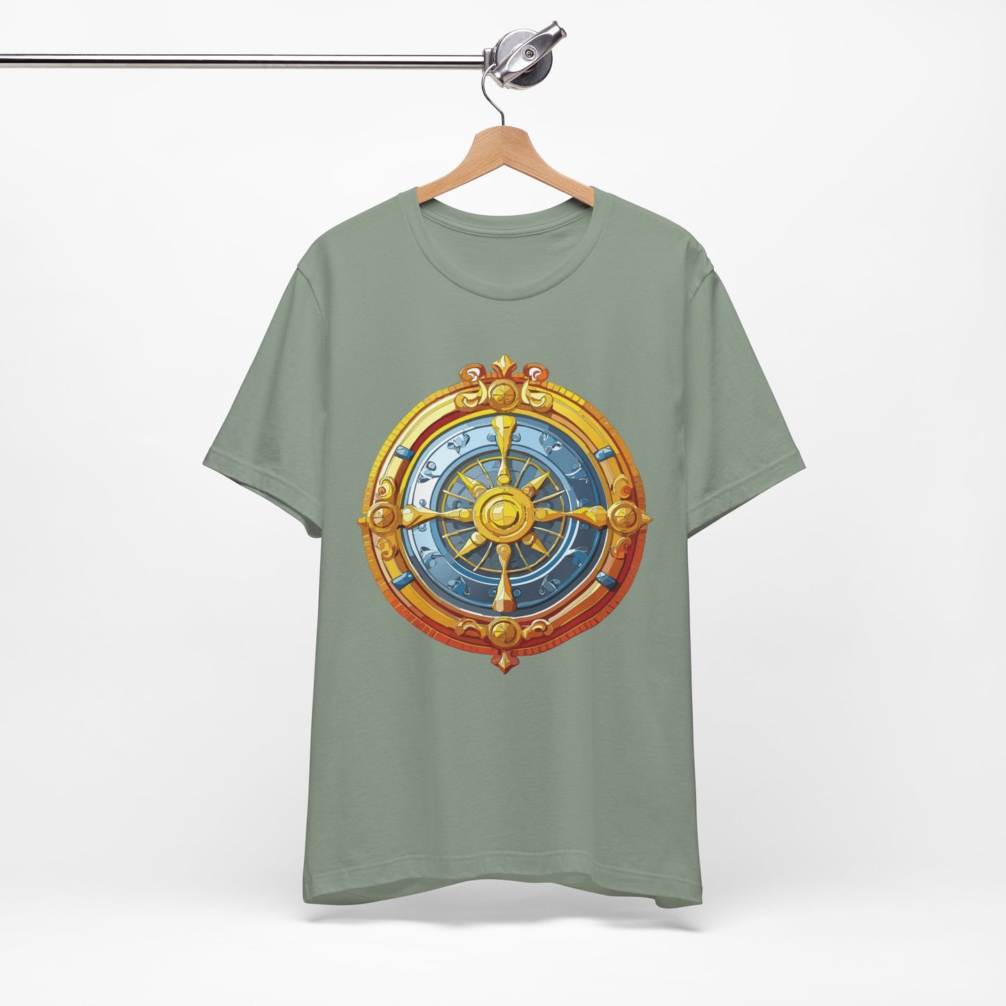 Coin Shirt, Shirt with Coin, Tee Shirt with Gold Coin, Shirt with Antique Coin