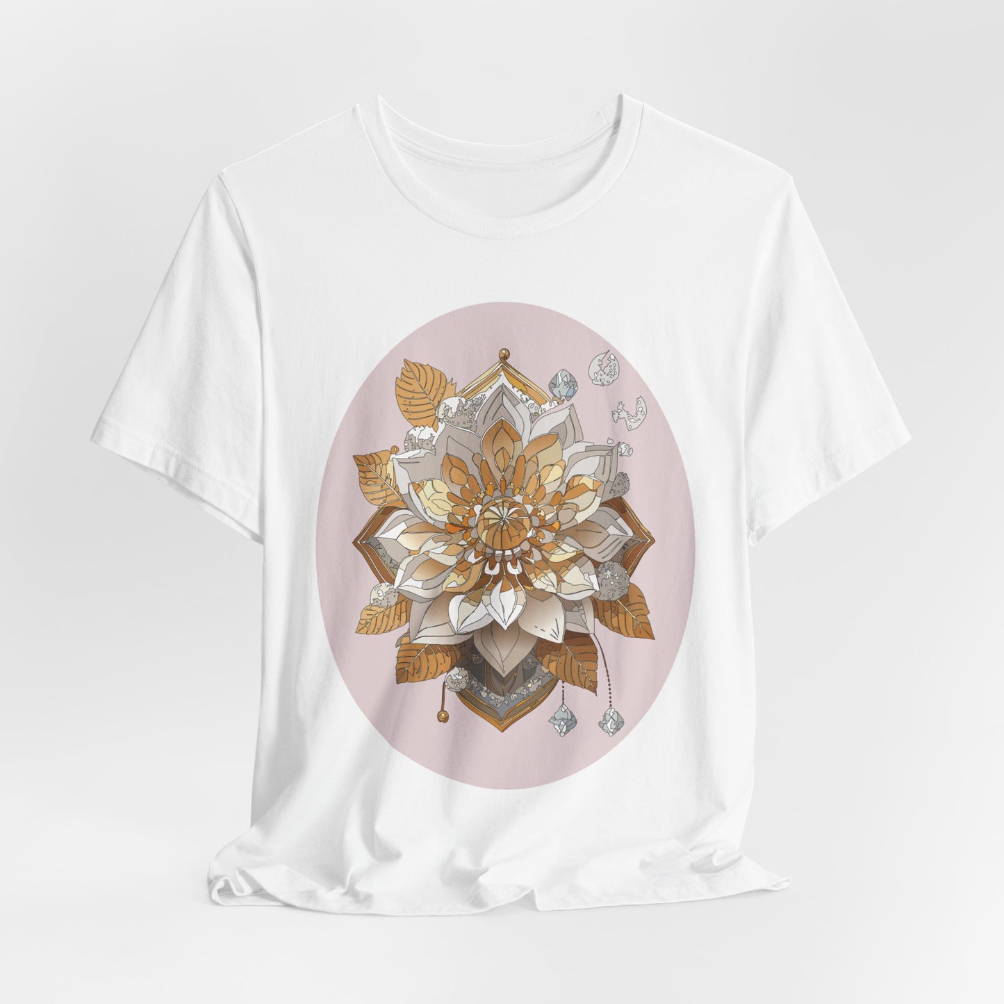 Floral Shirt, Flower Shirt, Tee Shirt with Antique Flower