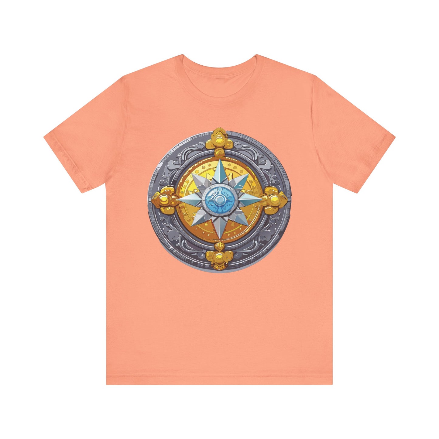 Coin Shirt, Shirt with Coin, Tee Shirt with Gold Coin, Shirt with Antique Coin