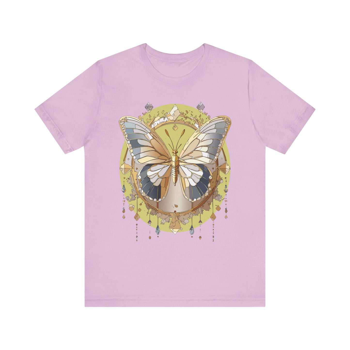 Butterfly Shirt, Shirt with Butterfly, Tee Shirt with Antique Butterfly