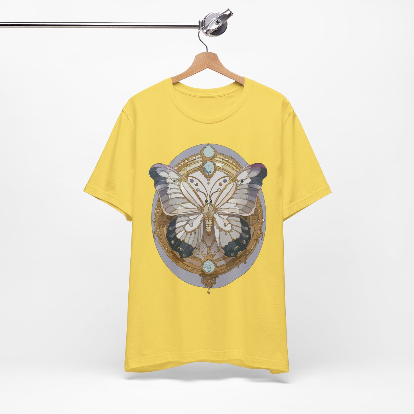 Butterfly Shirt, Shirt with Butterfly, Tee Shirt with Antique Butterfly
