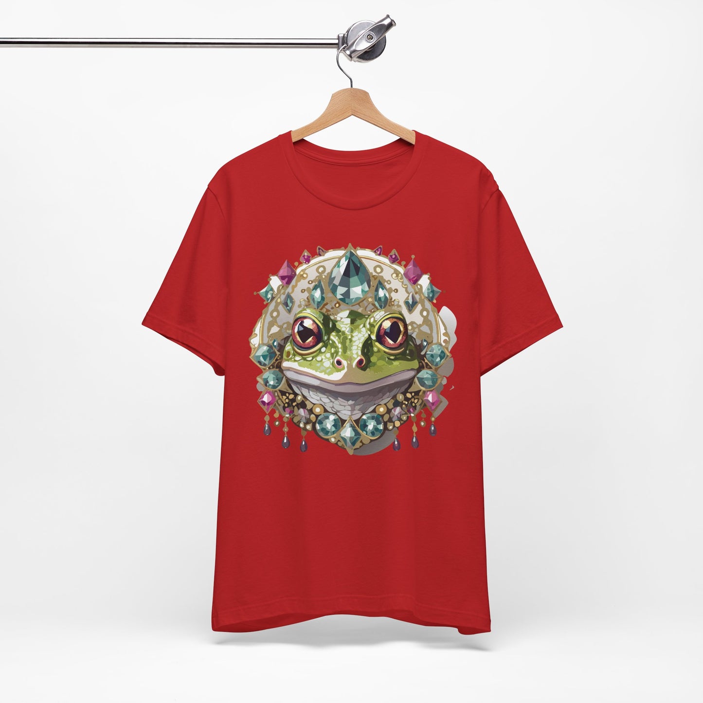 Animal Shirt, Shirt with Animal, Tee Shirt with Gold Animal Medal, Shirt with Antique Animal Medallion
