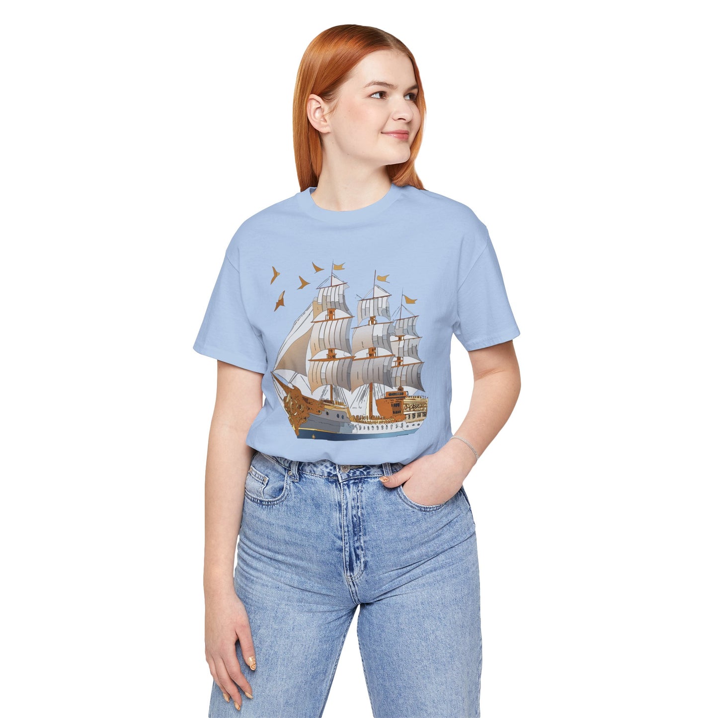 Ship Shirt, Shirt with Ship, Tee shirt with Ship