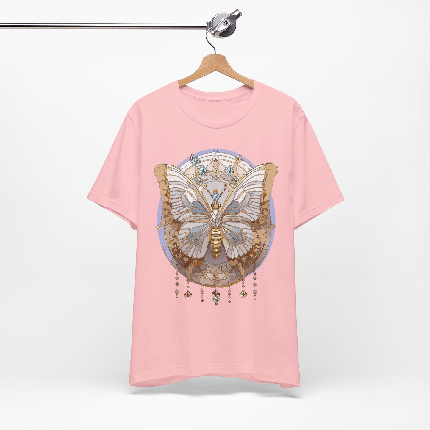 Butterfly Shirt, Shirt with Butterfly, Tee Shirt with Antique Butterfly