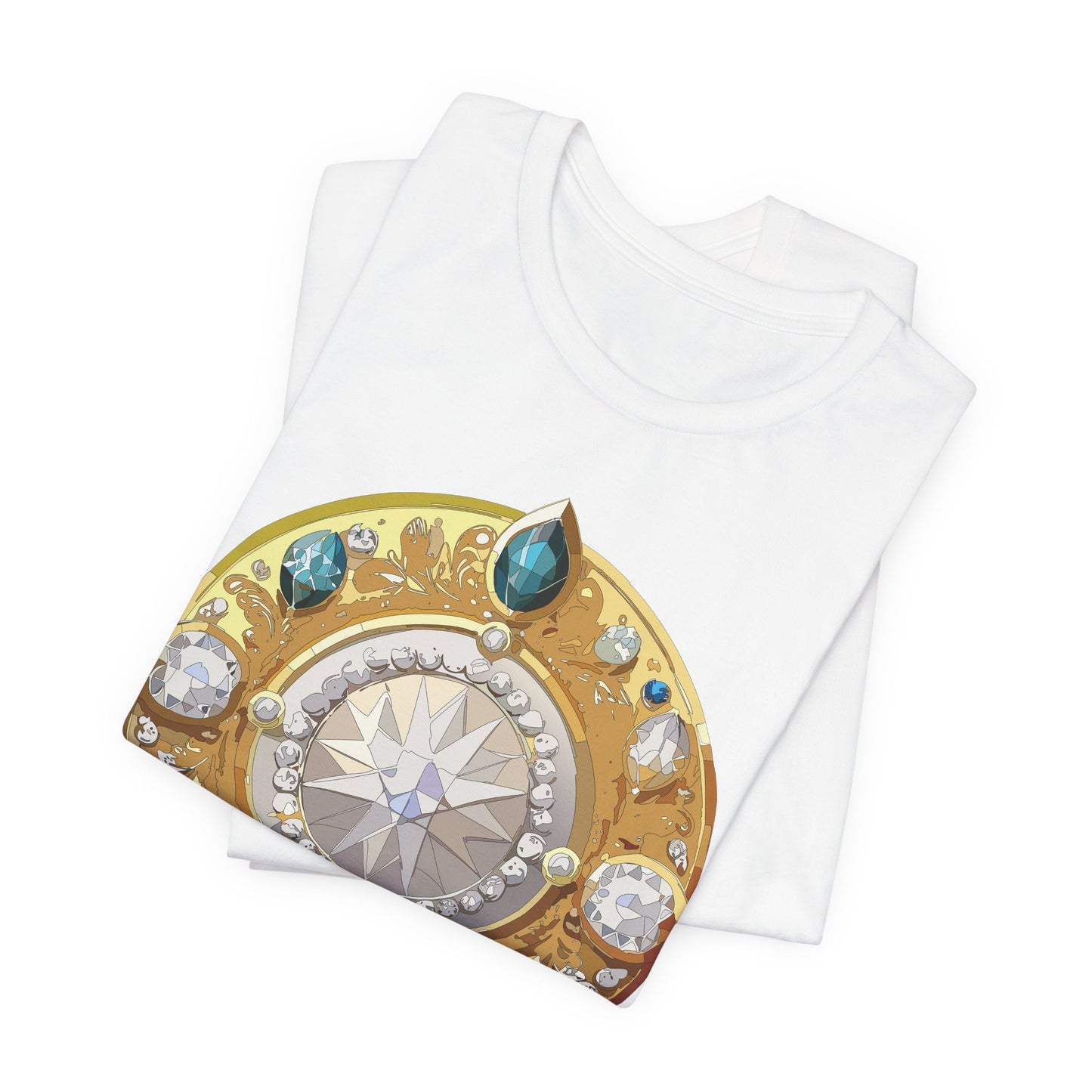 Medallion Shirt, Shirt with Medallion, Tee Shirt with Medal