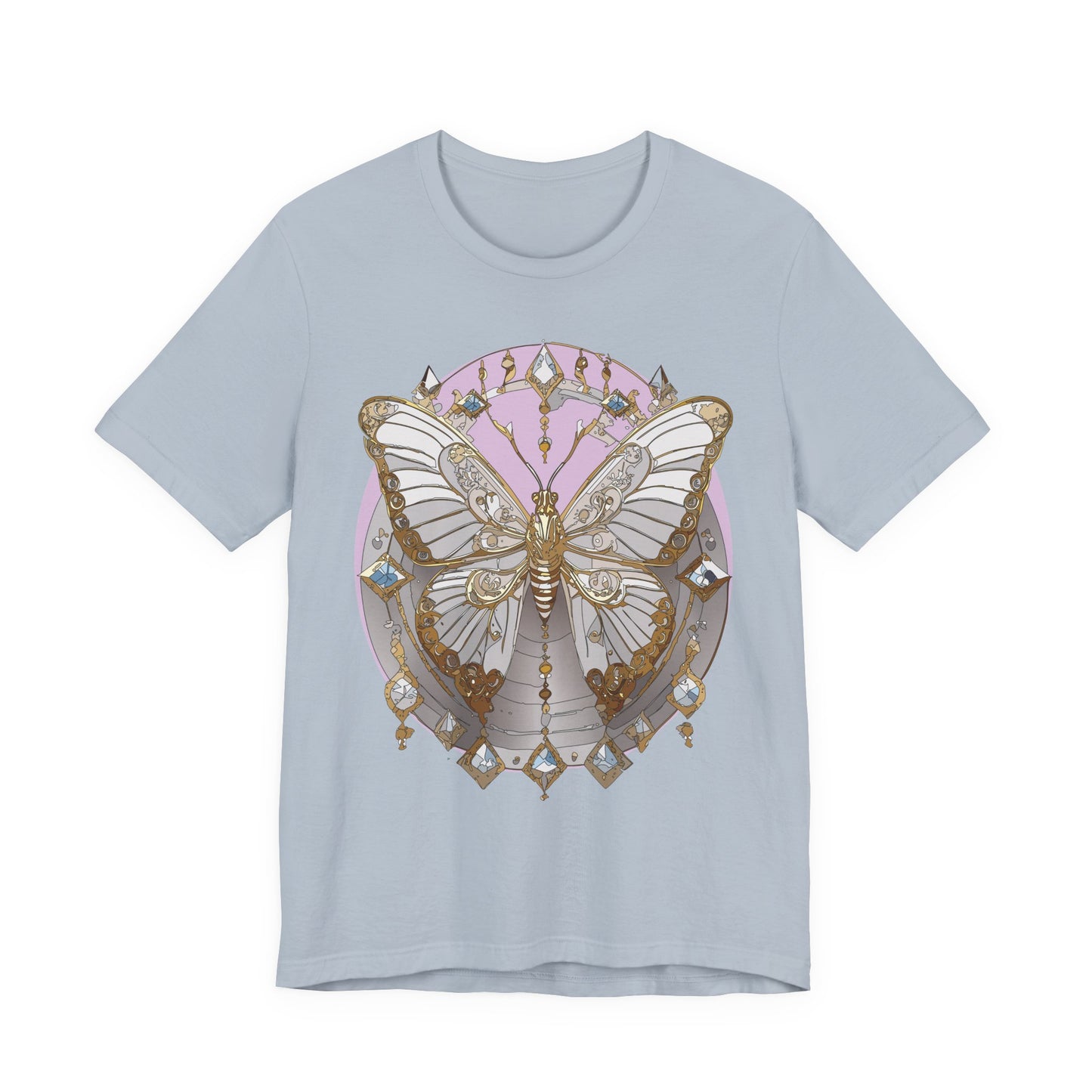 Butterfly Shirt, Shirt with Butterfly, Tee Shirt with Antique Butterfly