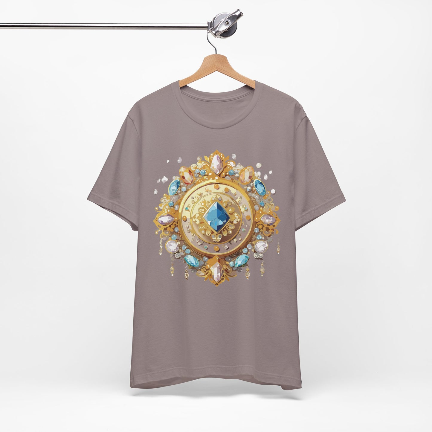 Medallion Shirt, Shirt with Medallion, Tee Shirt with Medal