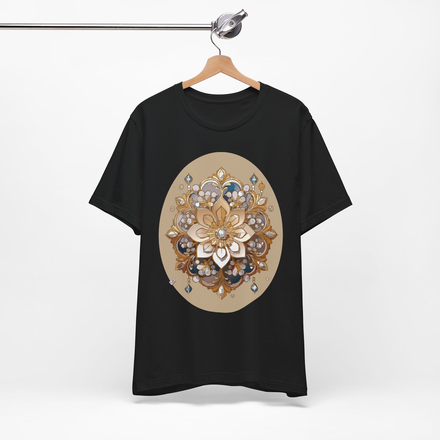 Floral Shirt, Flower Shirt, Tee Shirt with Antique Flower