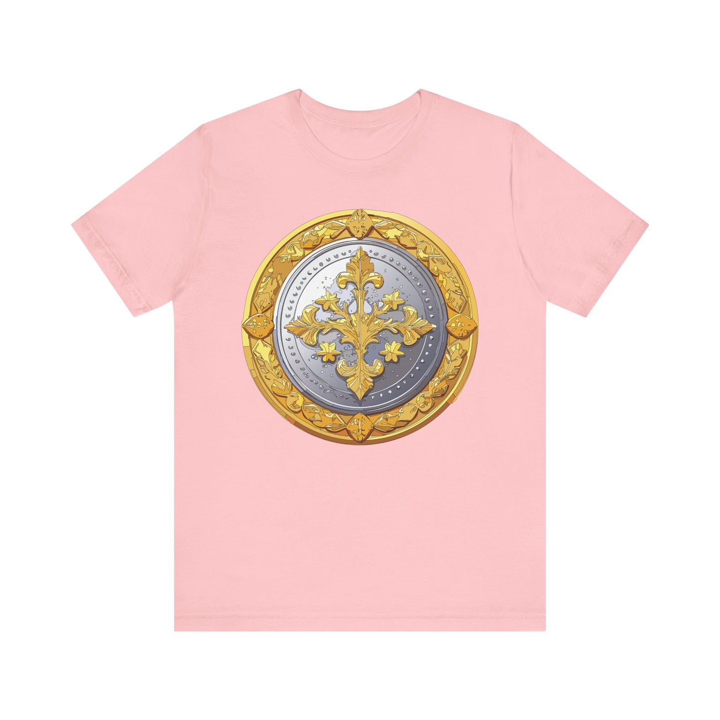 Coin Shirt, Shirt with Coin, Tee Shirt with Gold Coin, Shirt with Antique Coin