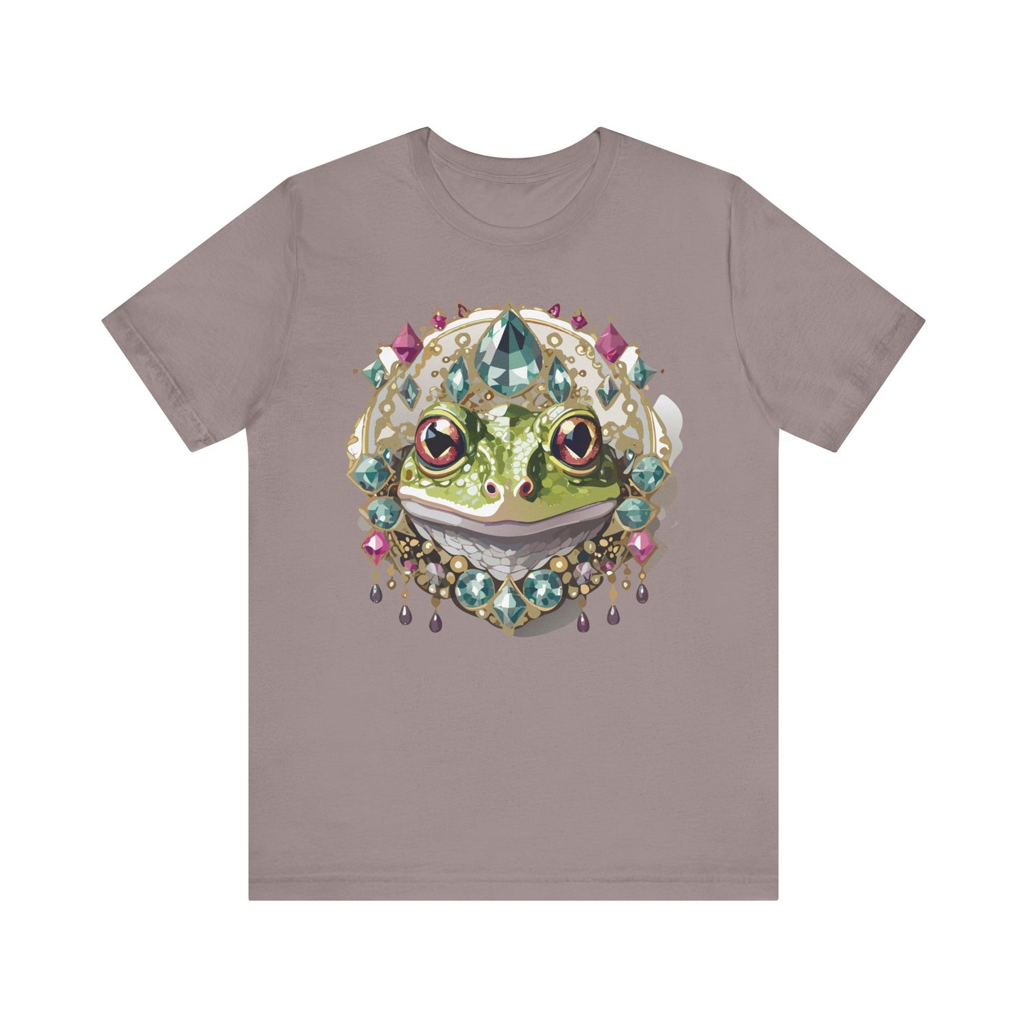 Animal Shirt, Shirt with Animal, Tee Shirt with Gold Animal Medal, Shirt with Antique Animal Medallion