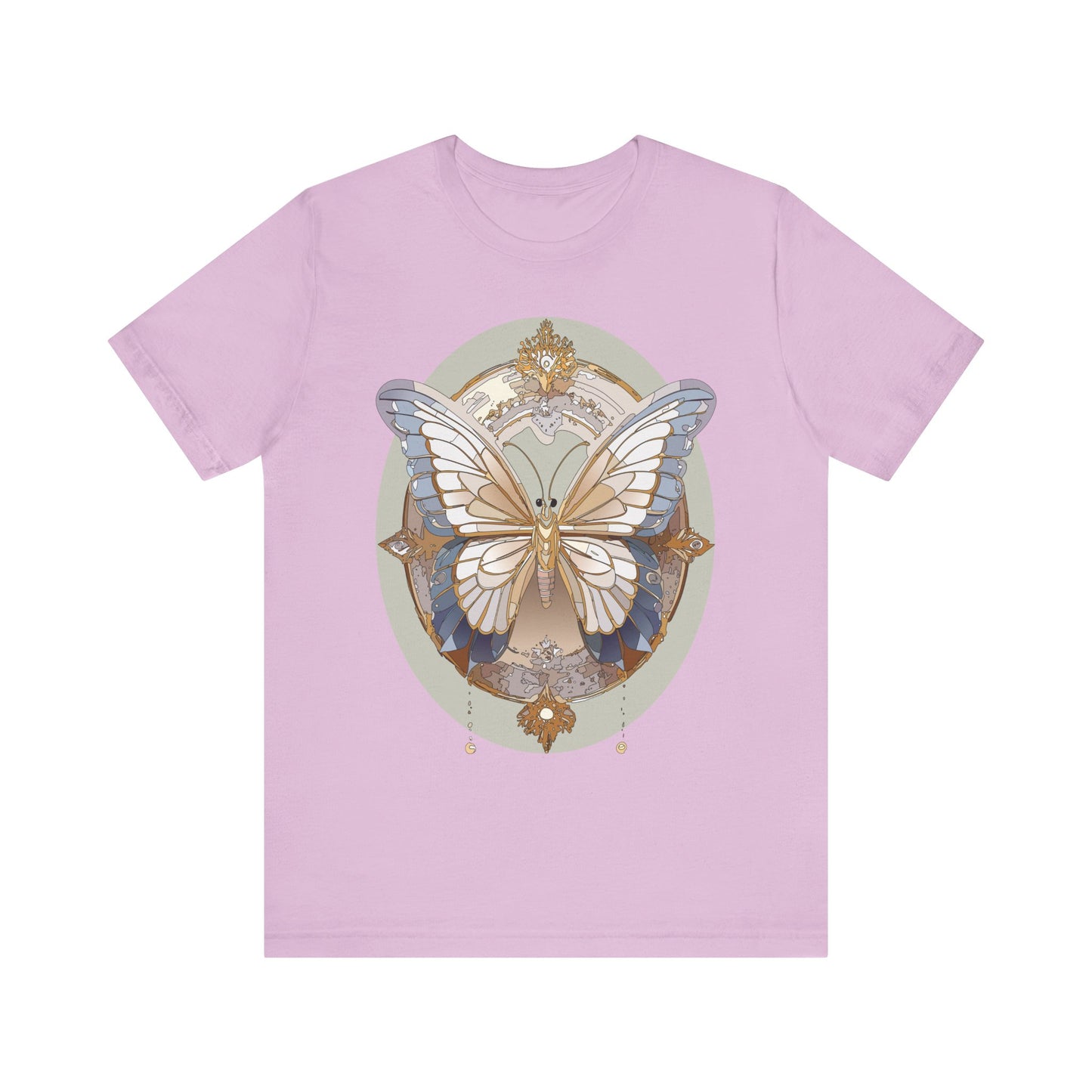 Butterfly Shirt, Shirt with Butterfly, Tee Shirt with Antique Butterfly