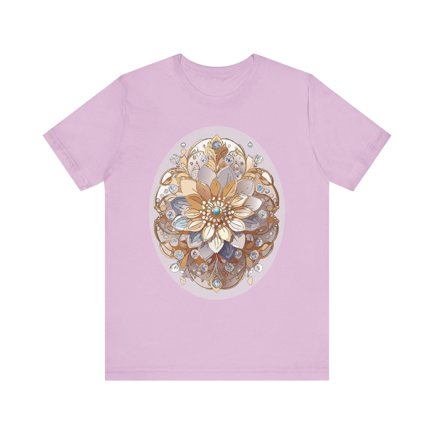 Floral Shirt, Flower Shirt, Tee Shirt with Antique Flower