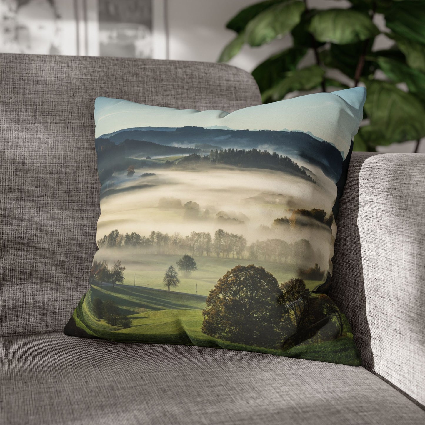 Landscape Pillow Cover