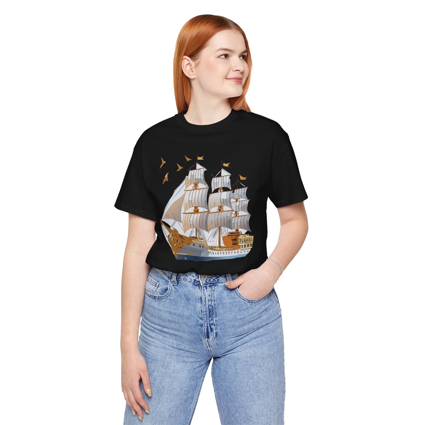 Ship Shirt, Shirt with Ship, Tee shirt with Ship