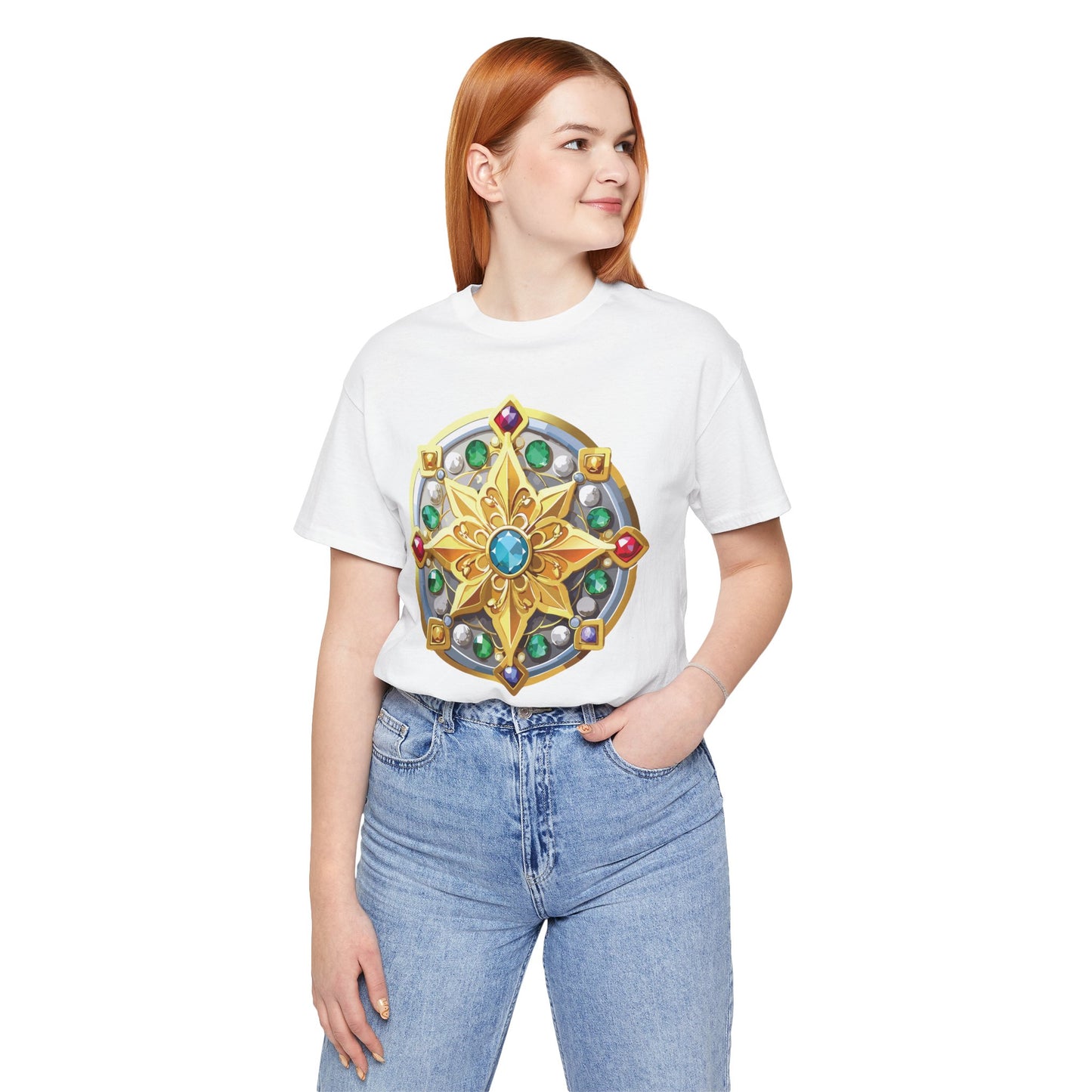 Medallion Shirt, Shirt with Medallion, Tee Shirt with Medal