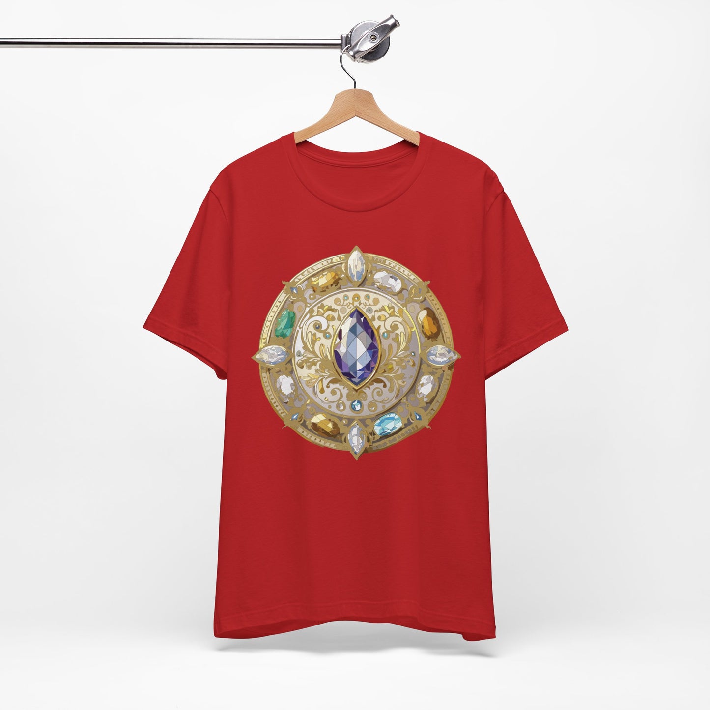 Medallion Shirt, Shirt with Medallion, Tee Shirt with Medal