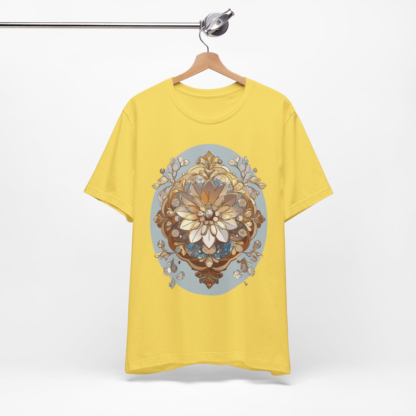 Floral Shirt, Flower Shirt, Tee Shirt with Antique Flower