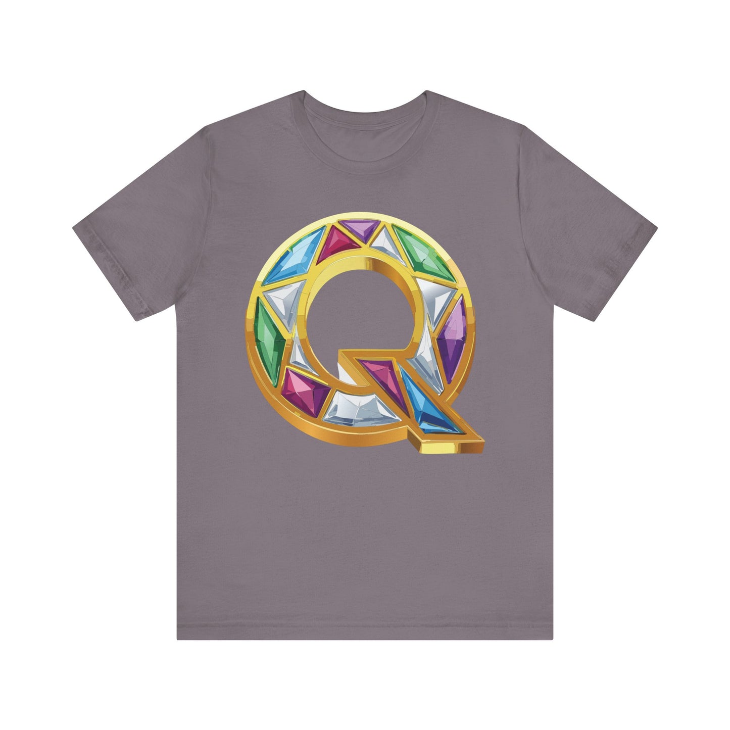 Letter Shirt, Shirt with Letters, Tee Shirt with Gold Letter, Shirt with Antique Letters