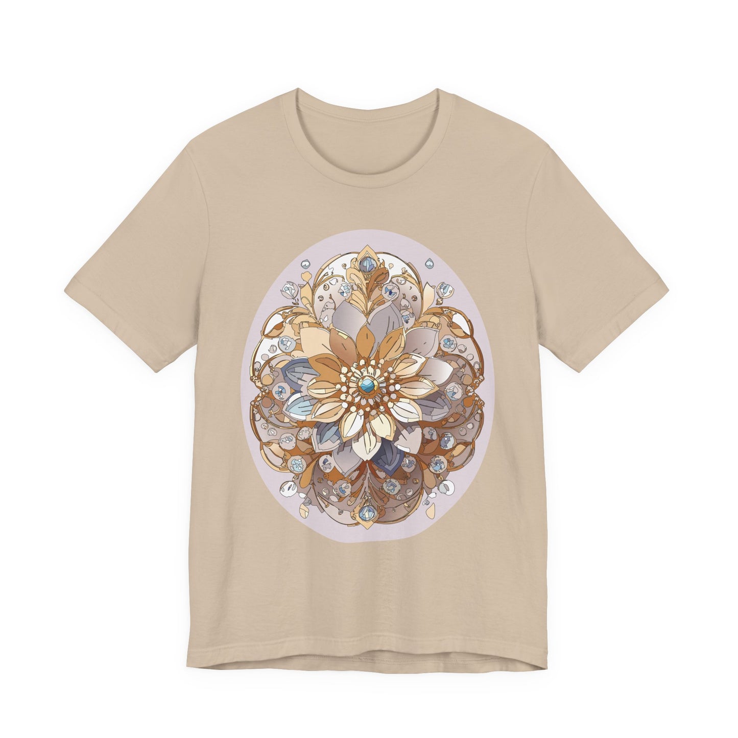 Floral Shirt, Flower Shirt, Tee Shirt with Antique Flower