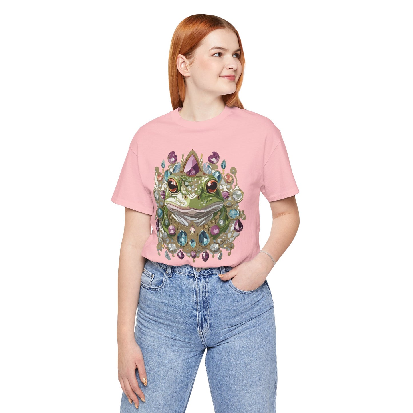 Animal Shirt, Shirt with Animal, Tee Shirt with Gold Animal Medal, Shirt with Antique Animal Medallion
