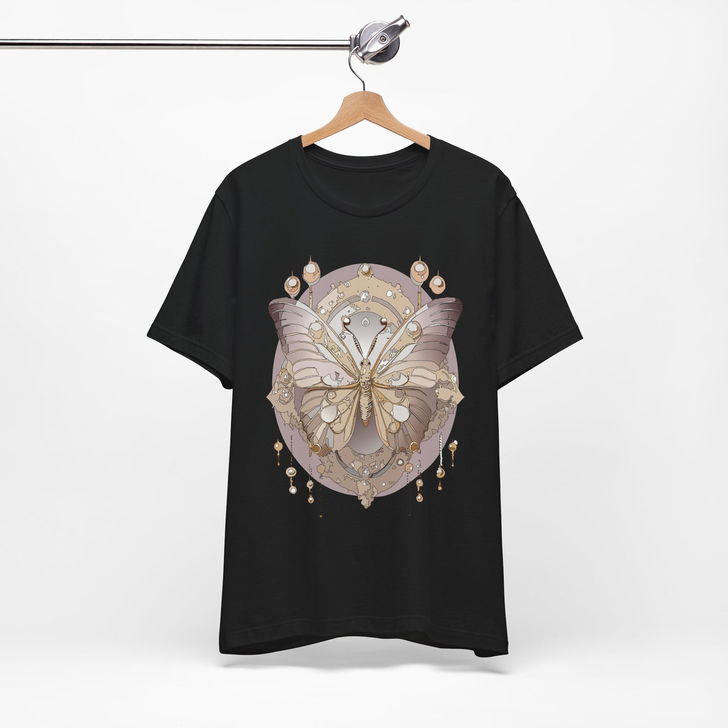 Butterfly Shirt, Shirt with Butterfly, Tee Shirt with Antique Butterfly